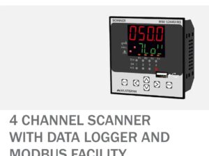 MSU-1244U-M1 PROCESS SCANNER & DATA LOGGER – 4 CHANNEL 96 x 96 x 66 MULTISPAN