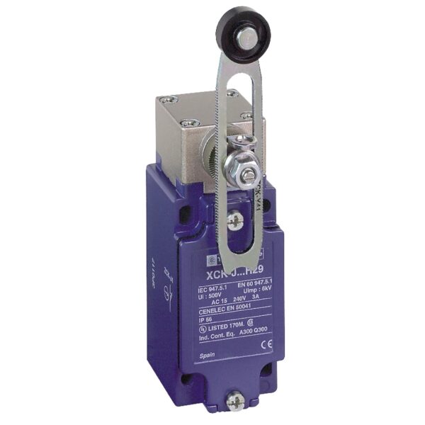 103704_1500x1500.jpg XCKJ10543LC | Limit switch, XC Standard, XCKJ, steel roller lever variable length, 1NC+1 NO, snap, Pg13 – Telemecanique Sensors