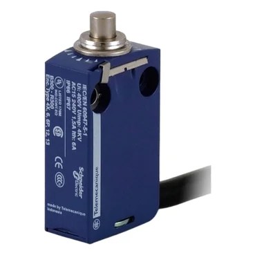 XCMD2110L1 | Limit switch, Limit switches XC Standard, XCMD, metal end plunger, 1NC+1 NO, snap, 1 m – Telemecanique Sensors