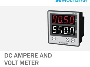 DC-14 DIGITAL DC AMP & VOLT METER 96 X 96 X 54 MULTISPAN