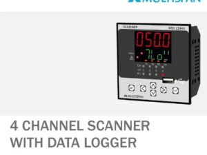 MSU-1244U PROCESS SCANNER & DATA LOGGER – 4 CHANNEL 96 x 96 x 66 MULTISPAN