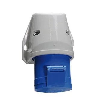 11651.jpg 32 Amp 3 Pin Surface Mounting Socket Neptune Bals Splash Proof IP-44