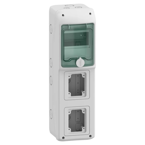 13178 | Kaedra – for power outlet – 2 openings – 1 x 5 modules – Schneider Electric