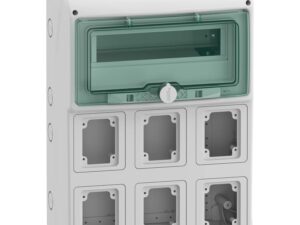 13181 | Kaedra – for power outlet – 6 openings – 1 x 12 modules – Schneider Electric