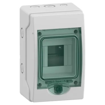 13957M_Image_web.jpg 13441 | mini Kaedra – for modular device – 1 openings – 4 modules – 2 terminal blocks – Schneider Electric