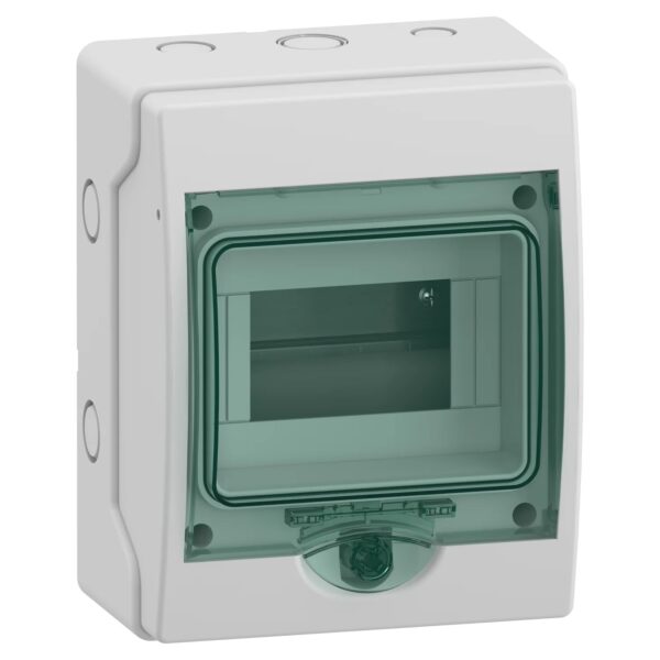 13958M_Image_1500x1500.jpg 13442 | mini Kaedra – for modular device – 1 openings – 6 modules – 2 terminal blocks – Schneider Electric