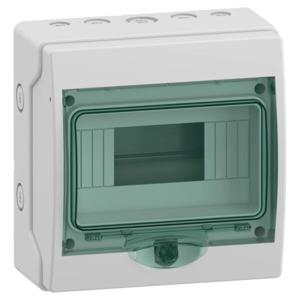 13959M_Image_1500x1500.jpg 13443 | mini Kaedra – for modular device – 1 openings – 8 modules – 4 terminal blocks – Schneider Electric