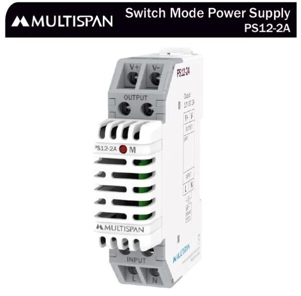 174931ps12-2a.jpg PS12-2A Power Supply 105 X 45X 110 MULTISPAN