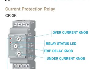 CR-3K VOLTAGE & CURRENT PROTECTION RELAY – DIN RAIL 90 X 35 X 63 MULTISPAN