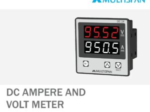 DC-24 DIGITAL DC AMP & VOLT METER 72 X 72 X 45 MULTISPAN