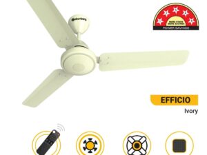 Atomberg Efficio 1200 mm BLDC Ceiling Fan with Remote Control | Ivory