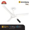 Atomberg Aris 1200 mm BLDC Ceiling Fan with IoT & Remote Control | Marble White