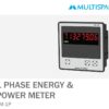 EM-1P SINGLE PHASE KWH METER 96 X 96 X 43 MULTISPAN