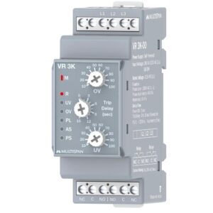 VR-3K VOLTAGE & CURRENT PROTECTION RELAY – DIN RAIL 90 X 35 X 63 MULTISPAN