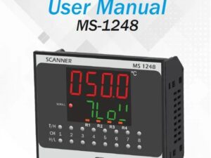 MS-1248 PROCESS SCANNER & DATA LOGGER – 8 Channel 96 x 96 x 66 MULTISPAN