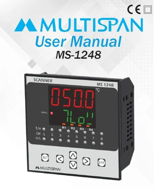 279862ms-1248-manual.jpg MS-1248 PROCESS SCANNER & DATA LOGGER – 8 Channel 96 x 96 x 66 MULTISPAN