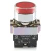 Teknic Illuminated Flush Push Button Red 2ALF4LB 24V