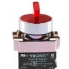 Teknic 3 Position illuminated selector Switch Red 2ASLR4L-3P 24V