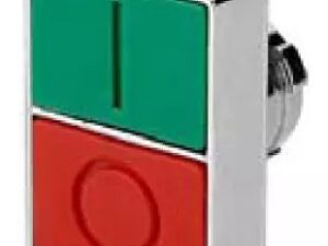 Teknic Double Headed with IO Mark Non-illuminated Flush Green and Red 2ATF3F4(IO)