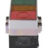 Teknic Twin Illuminated Double Flush, (IO) Mark Green, Red, Amber Led 2ATLR5LF3F4 (IO) 230V