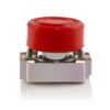 Teknic Booted Push Button Non Illuminated Red 2AB4