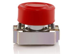 Teknic Booted Push Button Non Illuminated Red 2AB4