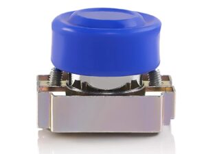 Teknic Booted Push Button Non Illuminated Blue 2AB6