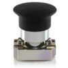 Teknic Black 40mm Mushroom Button Spr Rtn 2AM2