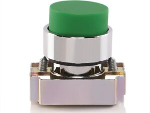 Teknic Green Projecting Push Button 2AP3