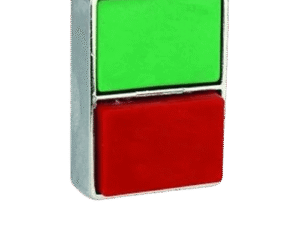 Teknic Double Headed Non-illuminated Flush Green and Red 2ATF3F4