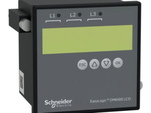 30002566 | DM6300 VAF PF meter Cl 1.0 RS485 LCD – Schneider Electric