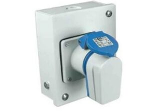16/20 Amp 5 Pin Domestic AC / Industrial Outlet Splash Proof IP 44 Neptune Bals