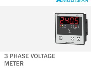 VOLT-23 THREE PHASE AMPERE & VOLTMETER 72 X 72 X 36 MULTISPAN