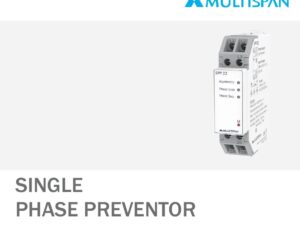 SPP-22
(Single Phase preventor ) VOLTAGE & CURRENT PROTECTION RELAY – DIN RAIL 90 X 22.5 X 67.5 MULTISPAN