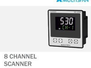 MS-1208A PROCESS SCANNER & DATA LOGGER – 8 Channel MULTISPAN