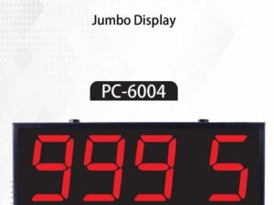 PC-6004 (Dual Side) JUMBO DISPLAY PROGRAMMABLE COUNTER 160 X 380 X 75 MULTISPAN