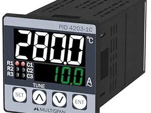 PID-4203-1C PID CONTROLLER WITH AMPERE INDICATION 48 X 48 X 95 MULTISPAN