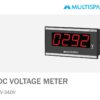 AV-34DV DIGITAL DC VOLT METER 48 X 96 X 66 MULTISPAN