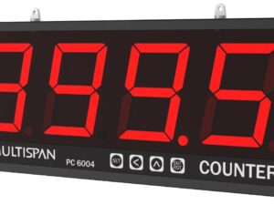 PC-6004 (Single Side) JUMBO DISPLAY PROGRAMMABLE COUNTER 160 X 380 X 55 MULTISPAN