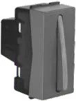 10A 2W Switch Graphit Grey SLIMZ Lisha