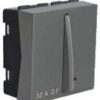 32A DP Switch With Indicator Graphit Grey SLIMZ Lisha