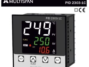 PID-2303-1C PID CONTROLLER WITH AMPERE INDICATION MULTISPAN