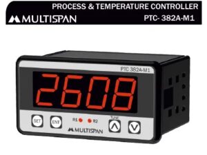 PTC-382A-M1 UNIVERSAL INPUT PID CONTROLLER WITH ANALOG OUTPUT & MODBUS FACILITY 48 X 96 X 75 MULTISPAN