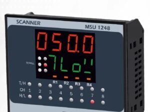 MSU-1248 PROCESS SCANNER & DATA LOGGER – 8 Channel 96 x 96 x 66 MULTISPAN