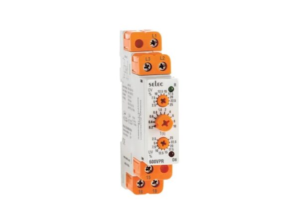 600VPR-1-170/290-CU | Voltage protection relay for 220V (L-L) – Selec