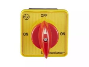 Lock and Key Rotary type NSR 2 pos Blk | L&T