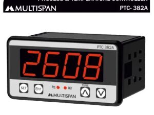 PTC-382A UNIVERSAL INPUT PID CONTROLLER WITH ANALOG OUTPUT & MODBUS FACILITY 48 X 96 X 75 MULTISPAN