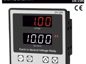 EN-19N EARTH TO NEUTRAL VOLTAGE RELAY 96 X 96 X 54 MULTISPAN