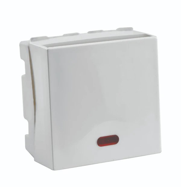2M – 32A DP Switch With Indicator White Special 7 Lisha