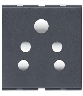 7011.png 2M – 6Amp 2 in 1 Socket with Safety Shutter Graphit Grey Special 7 Lisha